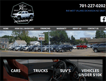 Tablet Screenshot of heisermotors.com